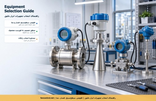راهنمای انتخاب تجهیزات ابزار دقیق: فلومتر، سطح‌سنج، ترانسمیتر فشار و دما را چطور درست انتخاب کنیم؟